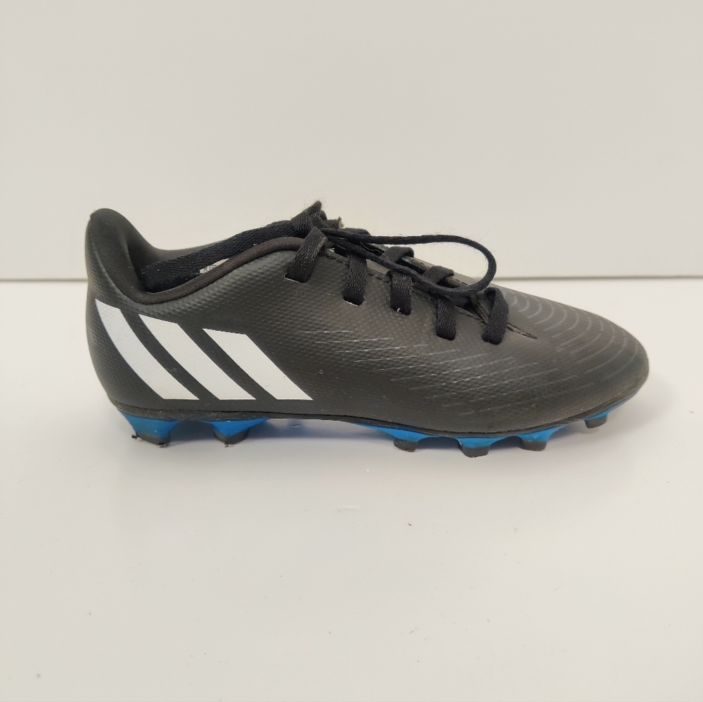 Adidas Predator Edge 4 Football Shoes in Black Cleats Youth Size 1